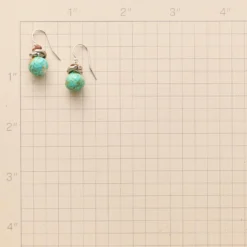 Green Planet Earrings