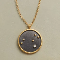 Gold Plate Zodiac Constellation Necklace 10 Gold Plate Zodiac Constellation Necklace -Radiant Jewels 2547e3f3 aefc 49f2 93e7 551ba24c664b