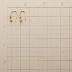 Dainty Diamond Earrings