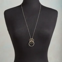 Fine Circles Necklace -Radiant Jewels 40ff814a 7c26 4b52 ae41 27c0de678a92