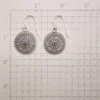 Silver & Blue Filigree Earrings