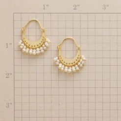 Pearl Collar Earrings