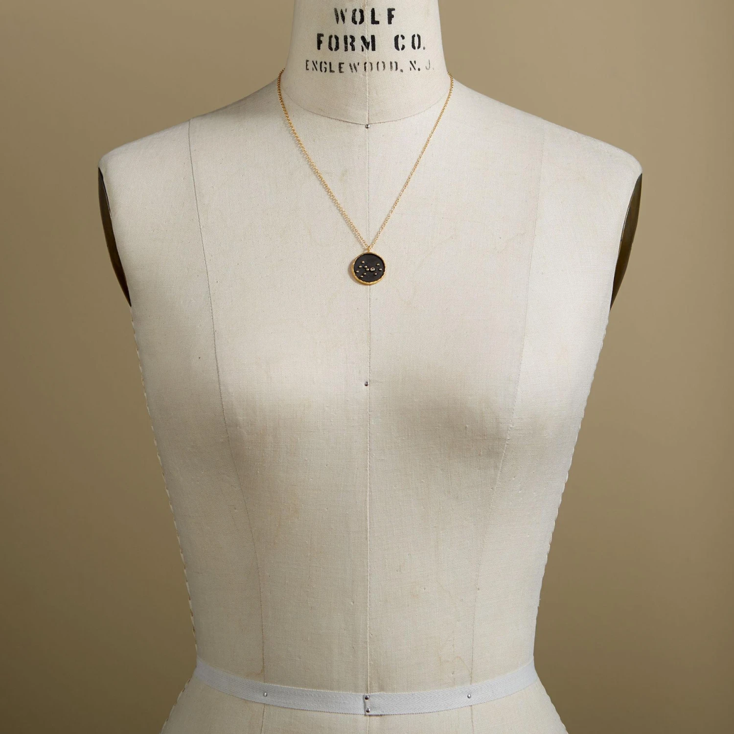 Gold Plate Zodiac Constellation Necklace 2 Gold Plate Zodiac Constellation Necklace - Image 2