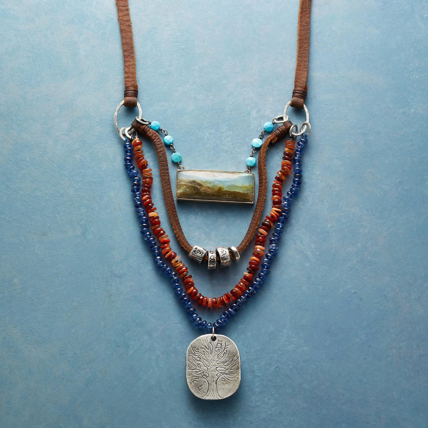 Mountain Sunset Necklace 5 Mountain Sunset Necklace - Image 5