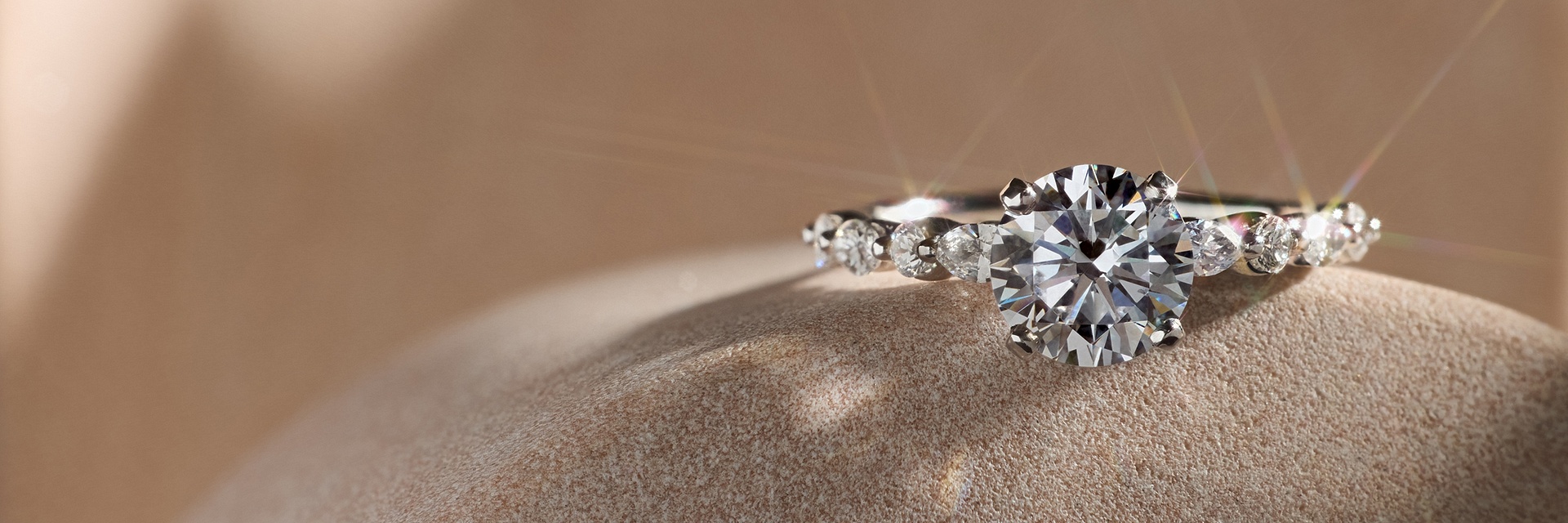 Radiant Jewels -Radiant Jewels Blue Nile round diamond engagement ring