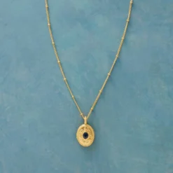 Gold Vermeil Birthstone Locket -Radiant Jewels a05a61dd c745 4436 8caa f48cbcbba066