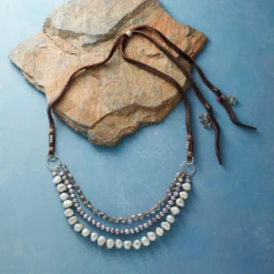 Misty Skies Necklace -Radiant Jewels aaf42eb1 3d72 4ee1 a5b6 b090a4a3c96a