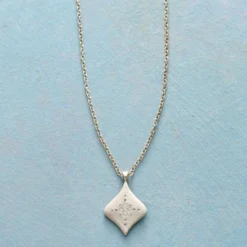 Satin And Diamond Necklace