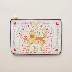 Zodiac Zippered Pouch -Radiant Jewels aedf23f9 07e2 48f2 87d7 f8b359069791