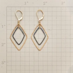 Two Of Diamonds Earrings