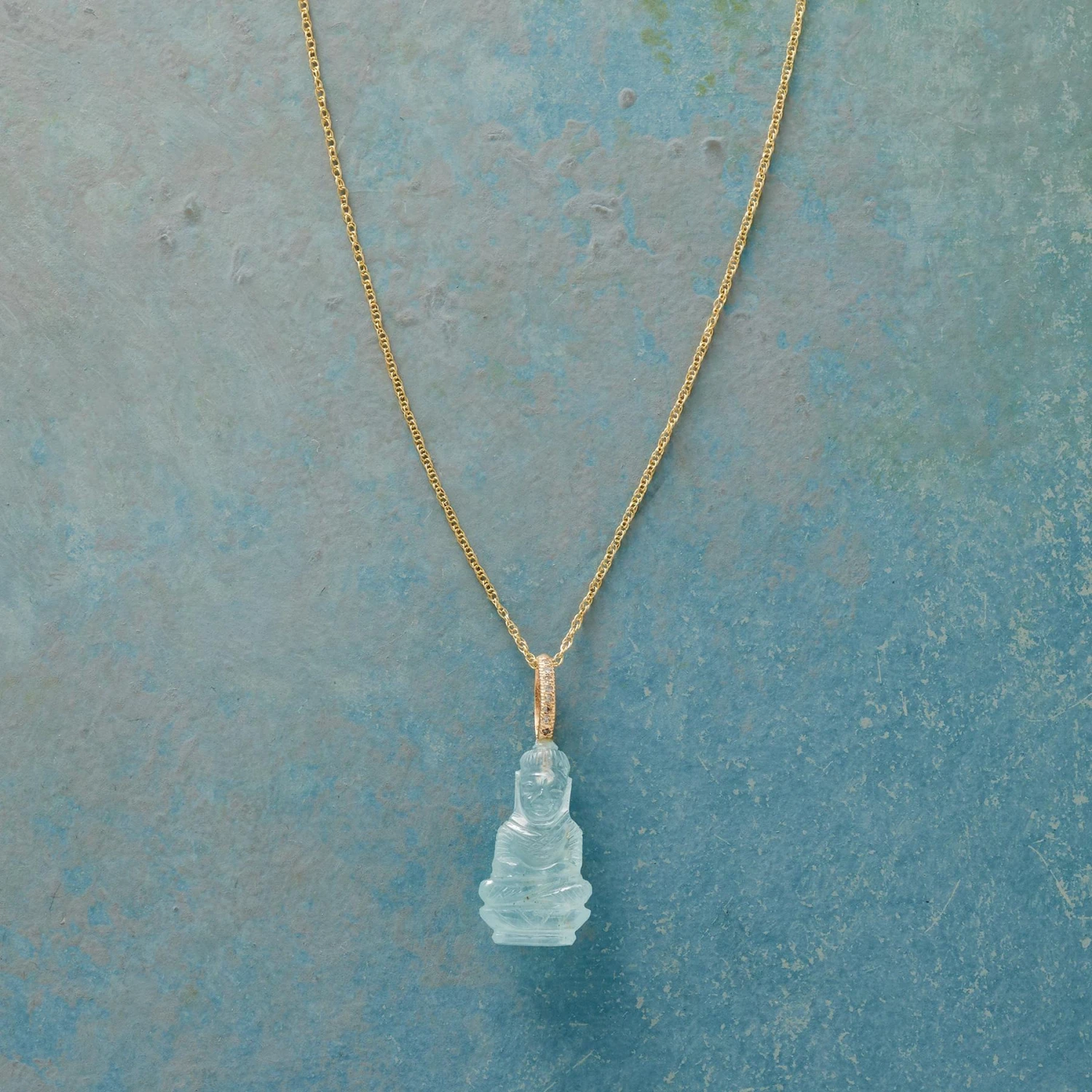 Enlightened Aquamarine Necklace 3 Enlightened Aquamarine Necklace - Image 3