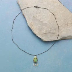 Starlit Turquoise Necklace -Radiant Jewels c312c7e2 7615 4eb0 a890 960b7243fc88