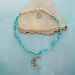 To The Moon & Back Necklace -Radiant Jewels ca7b3960 de55 4737 b37b ee7628e892d1