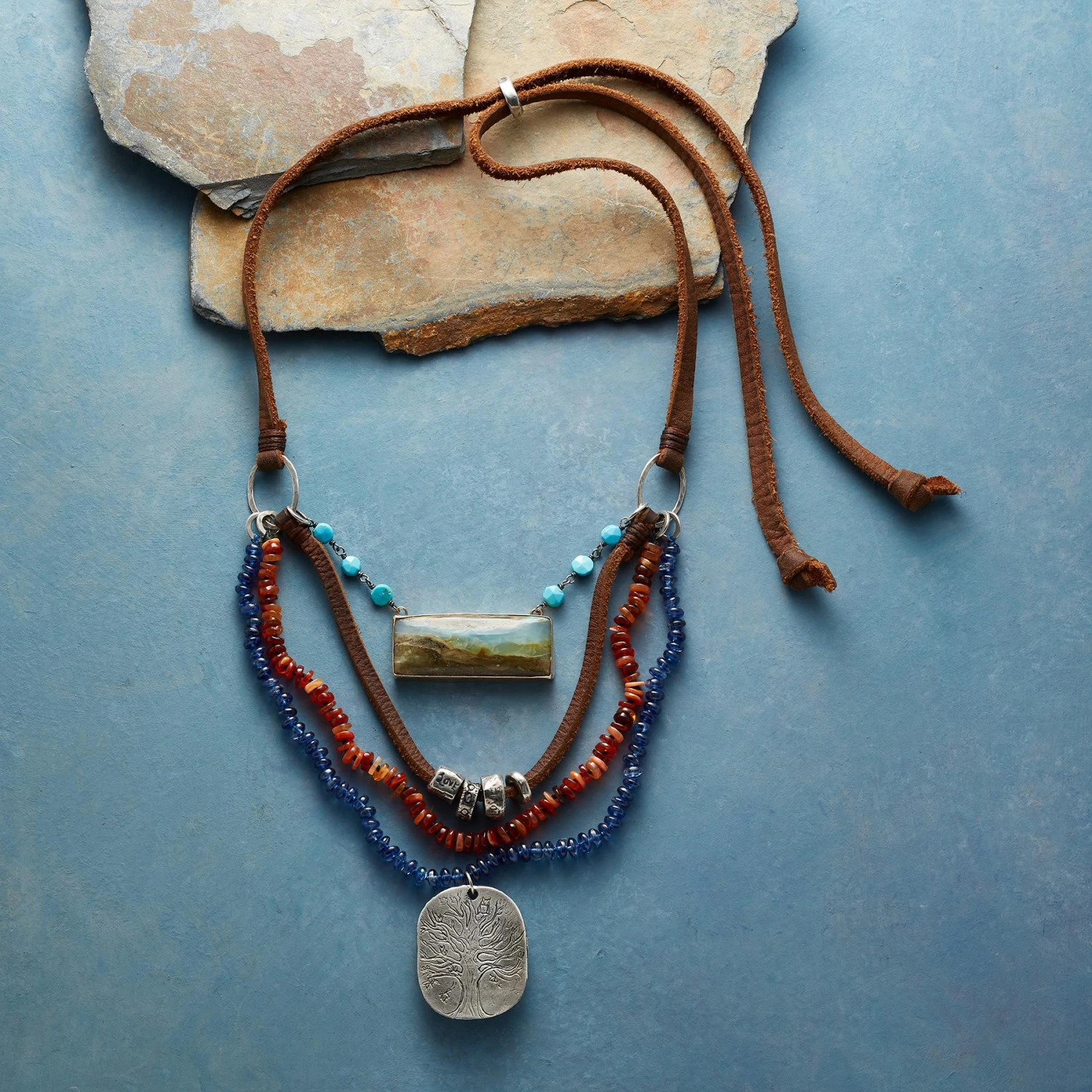 Mountain Sunset Necklace 1 Mountain Sunset Necklace