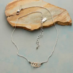 Linked Ring Necklace -Radiant Jewels da0205b4 3a96 4677 883f 5b94fdbbb1ff