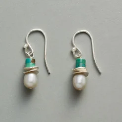 Turquoise Topper Earrings